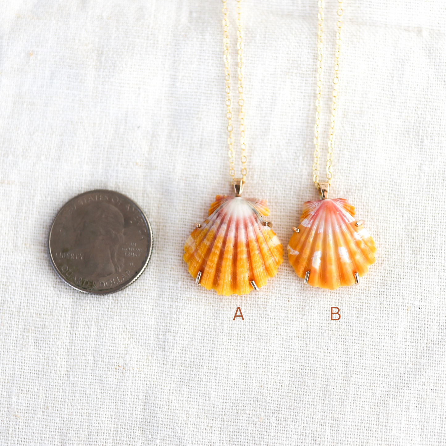 Gold Sun and Surf Sunny Necklaces