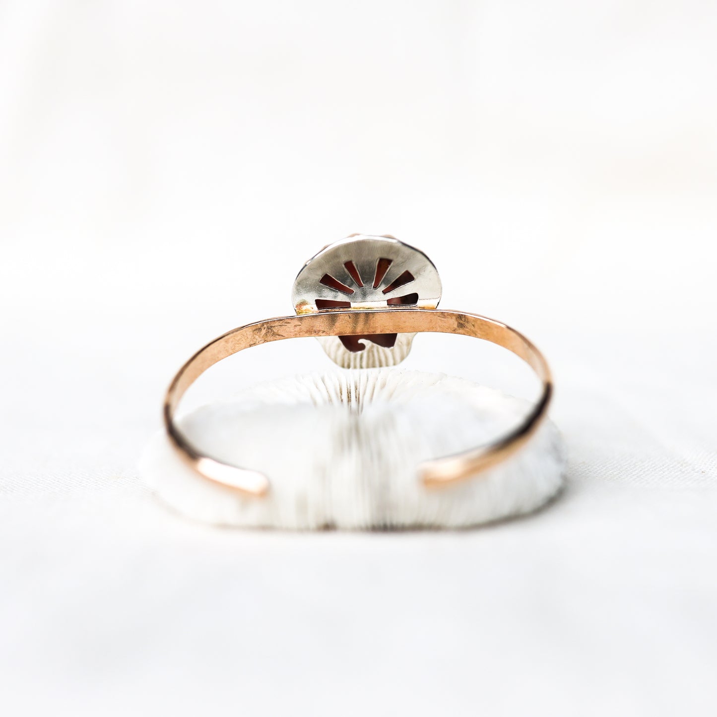 Gold Sunrise Shell Cuff
