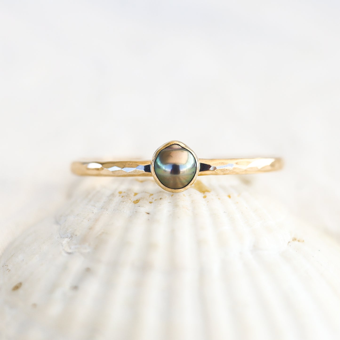 Gold Tahitian Pearl Cuff