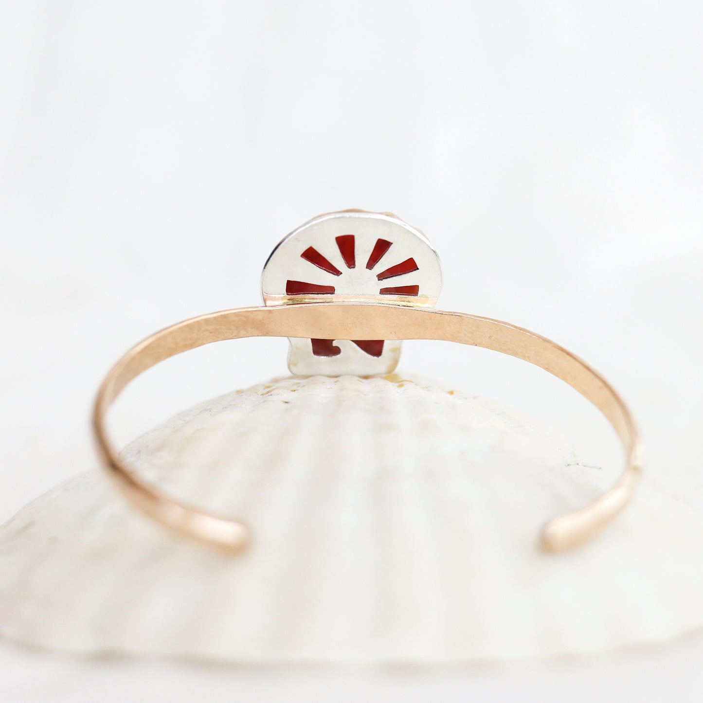 Gold Sunrise Shell Cuff