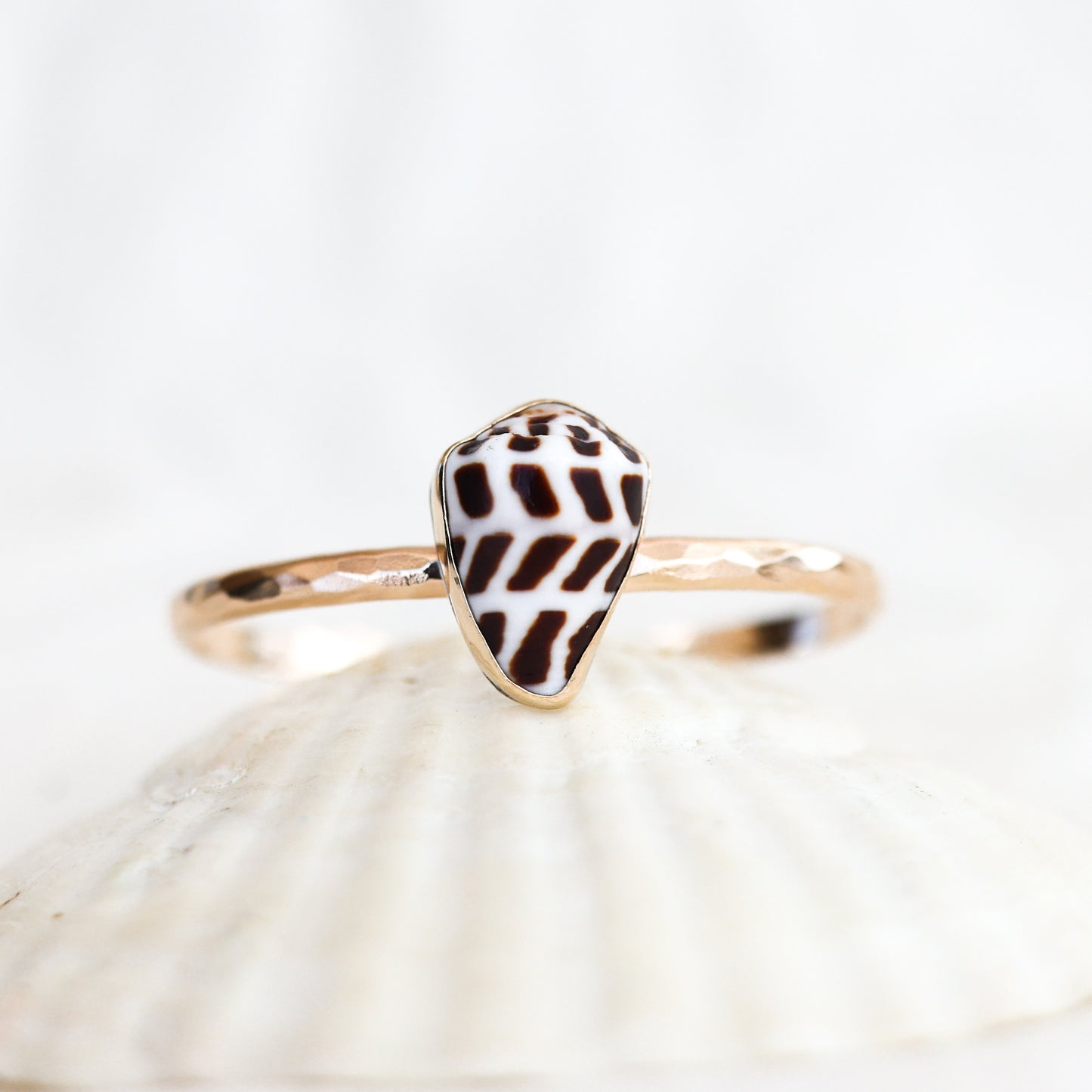 Gold Hebrew Cone Cuff