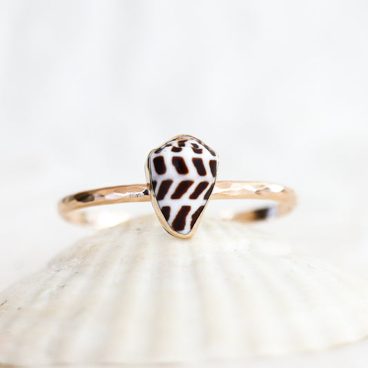 Gold Hebrew Cone Cuff