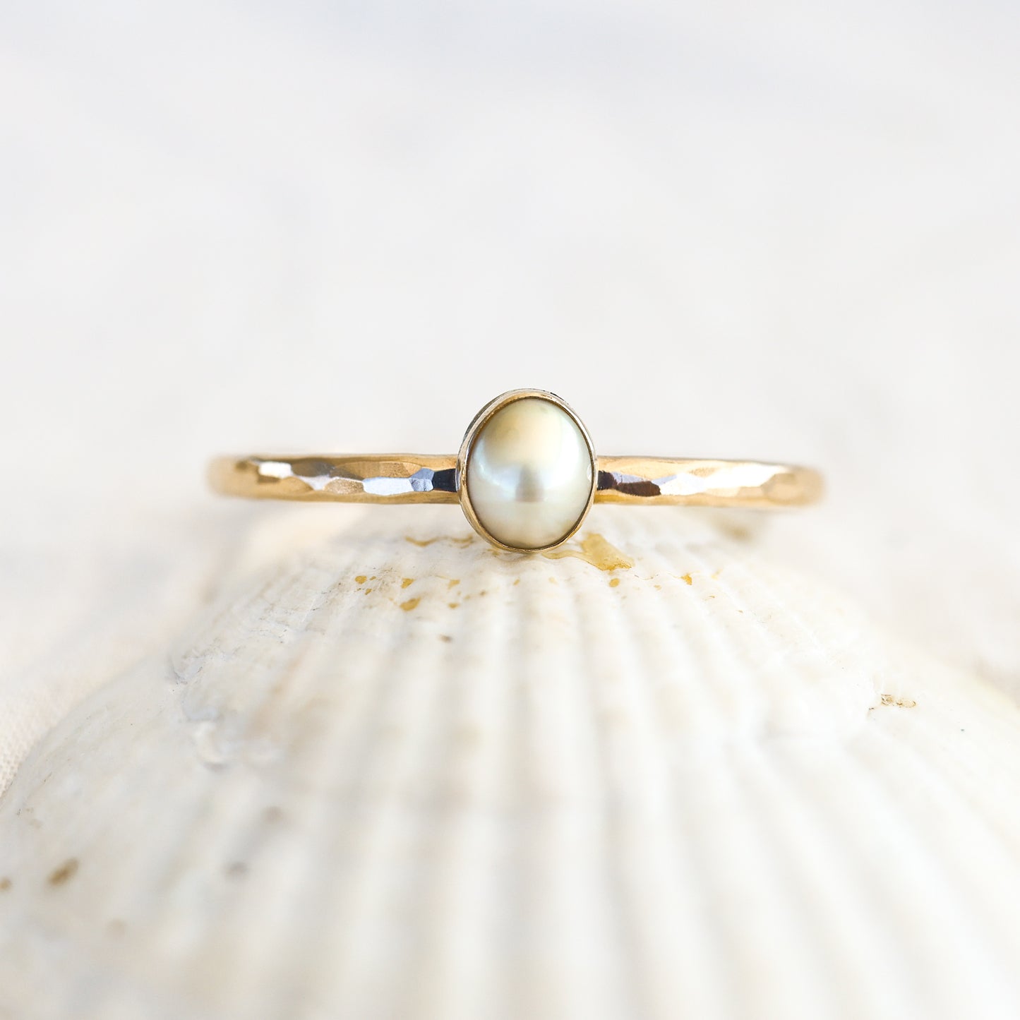 Gold South Sea Pearl Cuff