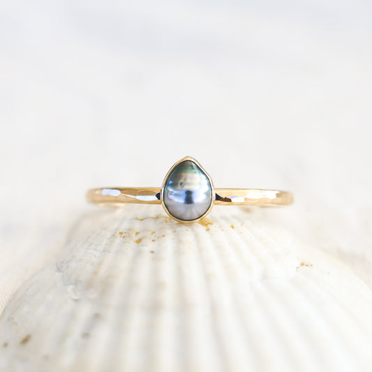 Gold Tahitian Pearl Cuff