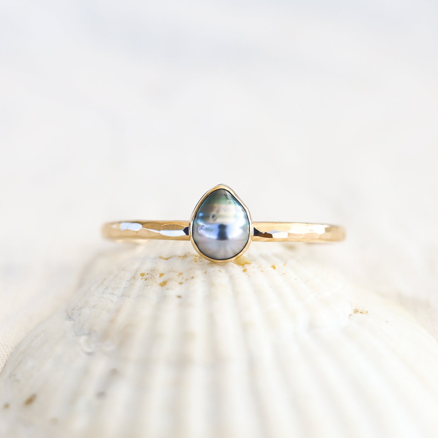 Gold Tahitian Pearl Cuff