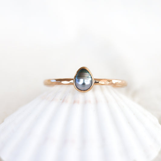 Gold Tahitian Pearl Cuff