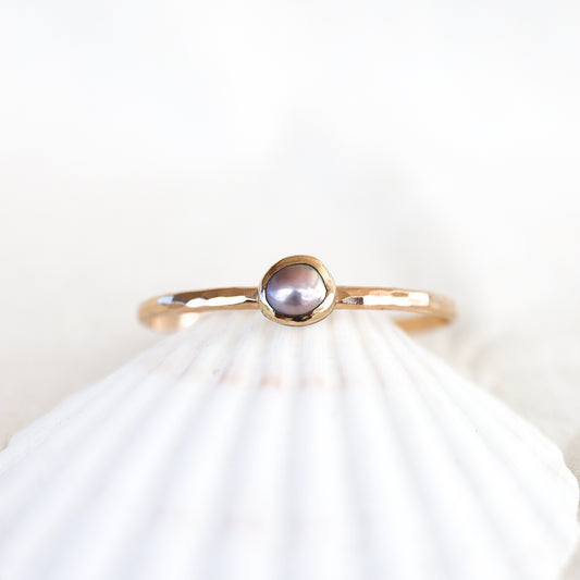 Gold Pink Edison Pearl Cuff