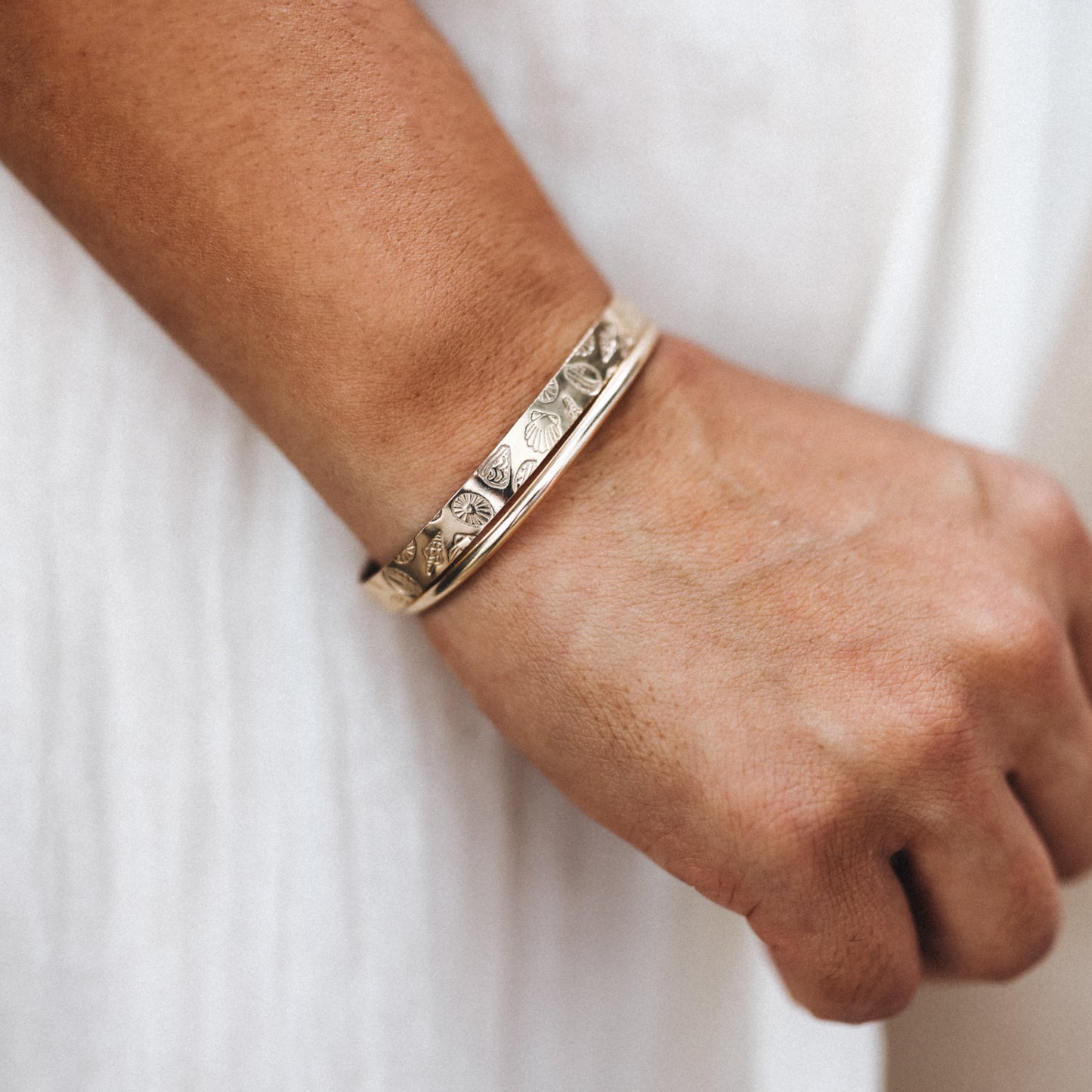 Gold Stacking Cuff