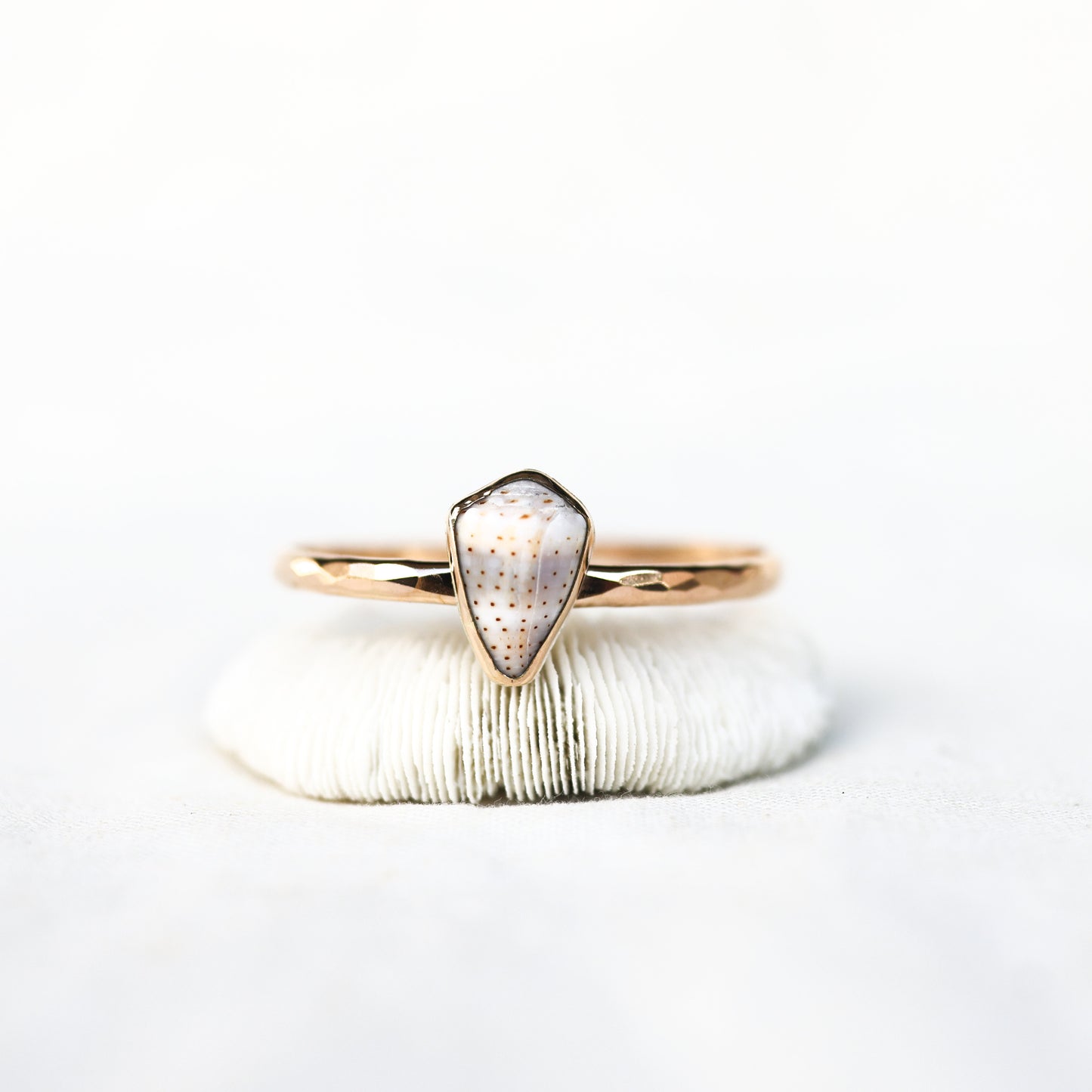 Gold Cone Shell Cuff