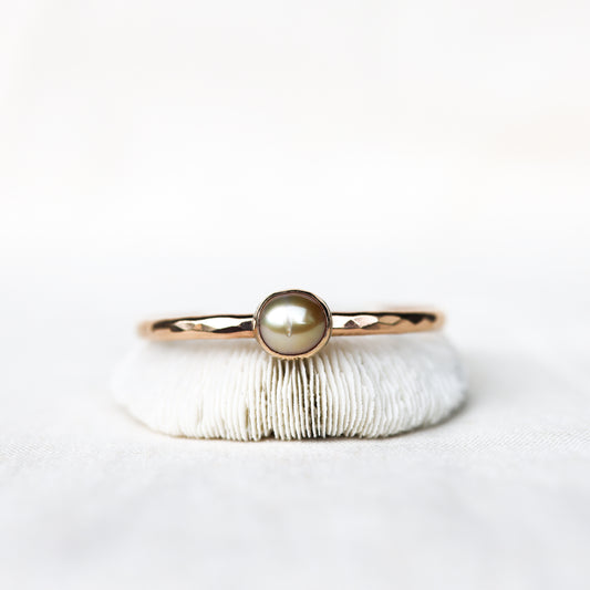 Gold South Sea Pearl Cuff