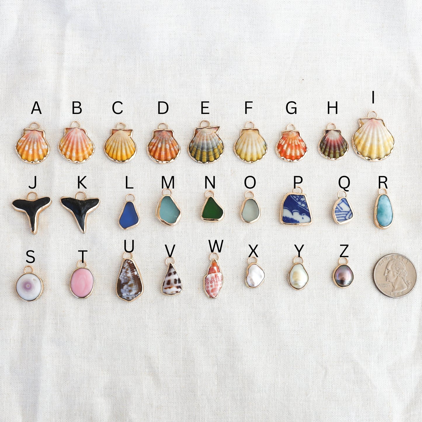 Gold Charms