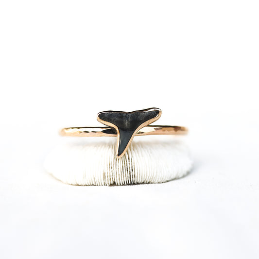 Gold Shark Tooth Cuff