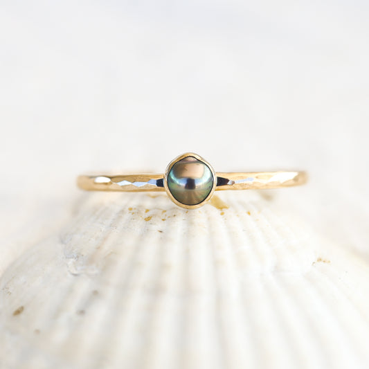 Gold Tahitian Pearl Cuff