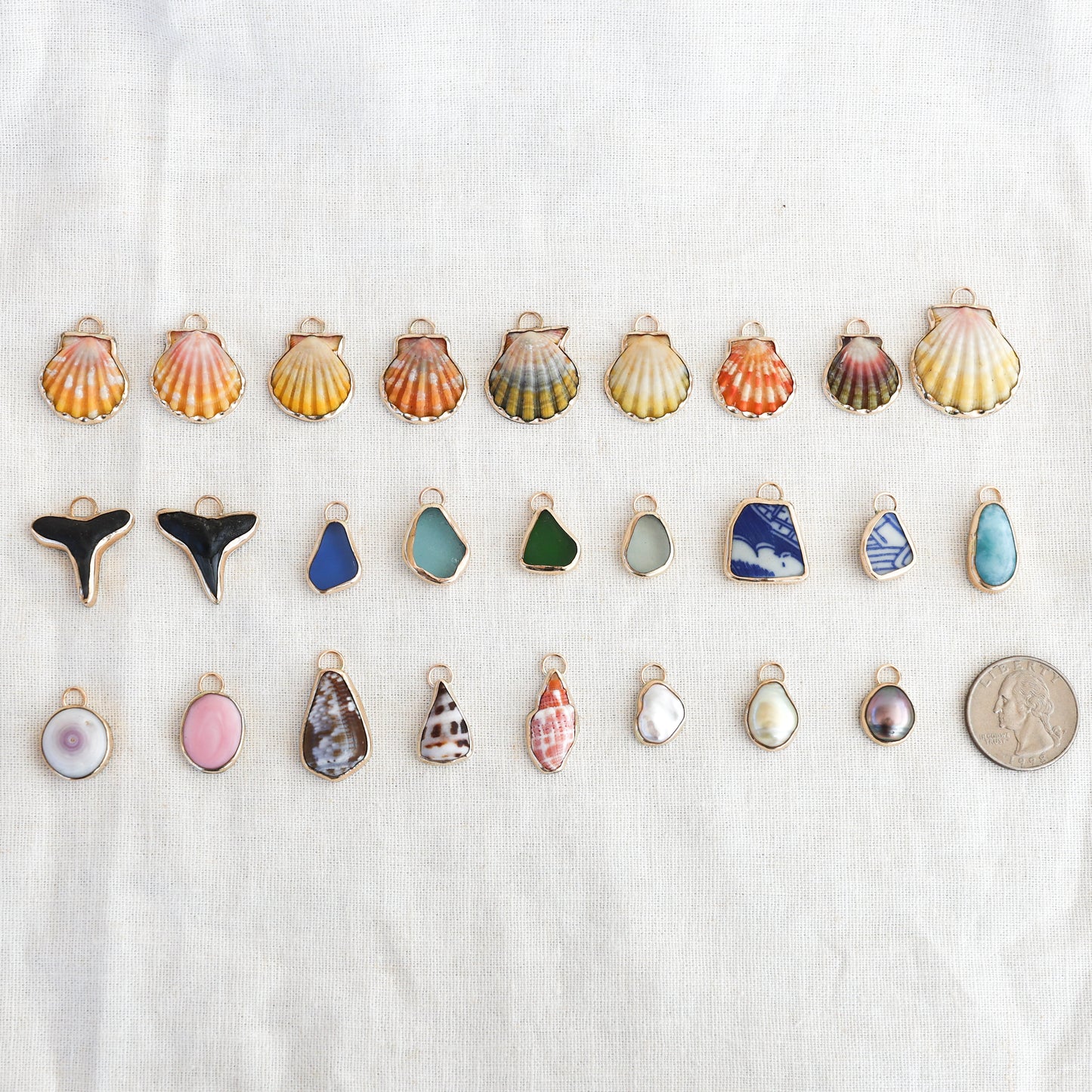 Gold Charms