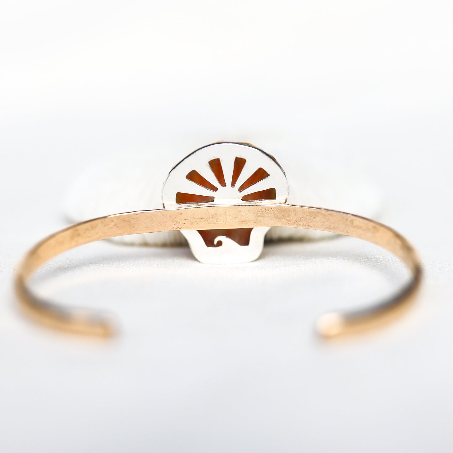 Gold Sunrise Shell Cuff