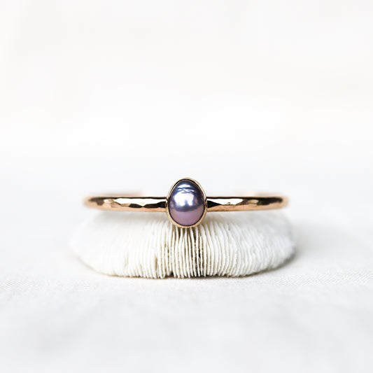 Gold Pink Edison Pearl Cuff