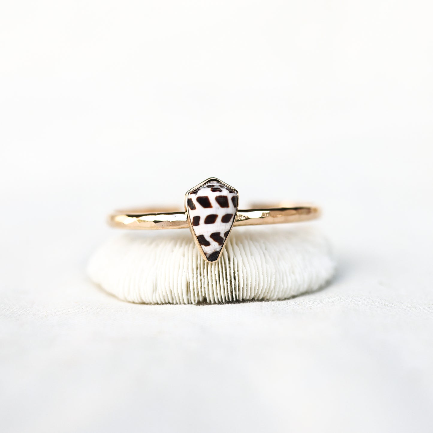 Gold Hebrew Cone Cuff